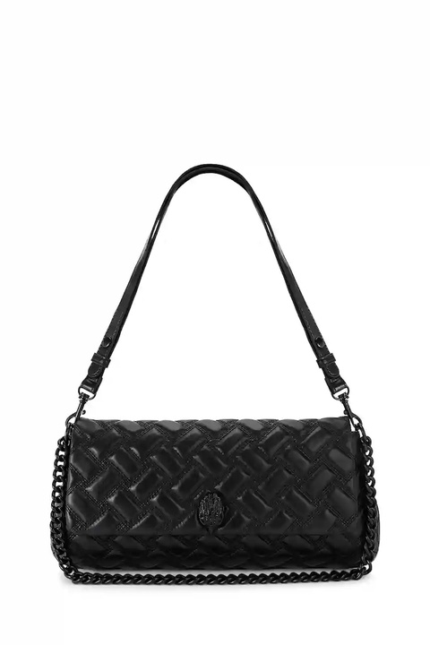Kurt Geiger London torebka skórzana kolor czarny 4028500109 - zdjęcie produktu nr 1