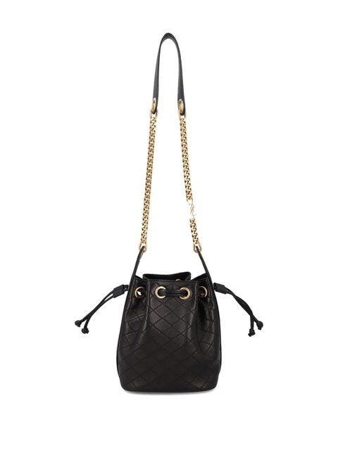 Saint Laurent Cassandre quilted bucket bag - Black - zdjęcie produktu nr 2
