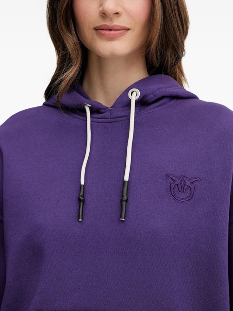 PINKO logo-detail hoodie - Purple - zdjęcie produktu nr 2