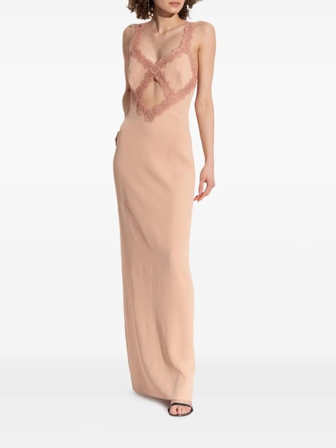 Blumarine lace-trim dress - Pink - zdjęcie produktu nr 2