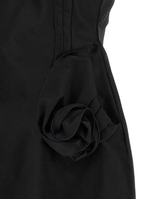 Magda Butrym 04 rose-embellished mini dress - Black - zdjęcie produktu nr 2