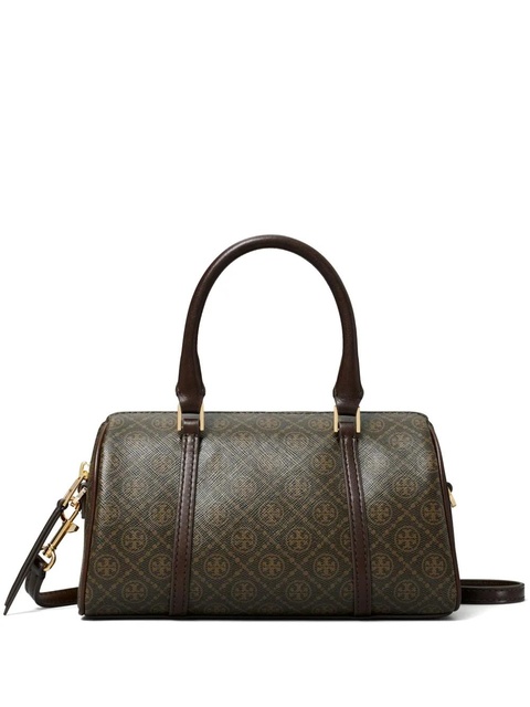 Tory Burch mini T Monogram Barrel tote bag - Brown - zdjęcie produktu nr 1