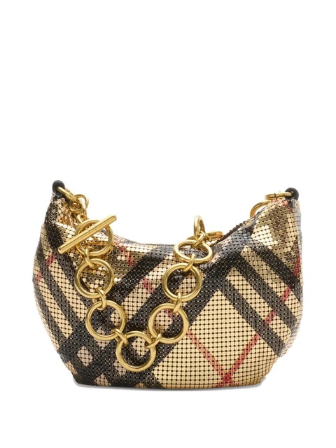 Burberry Chainmail check mini bag - Gold - zdjęcie produktu nr 1
