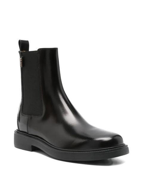 Tod's elastic-panel leather chelsea boots - Black - zdjęcie produktu nr 2