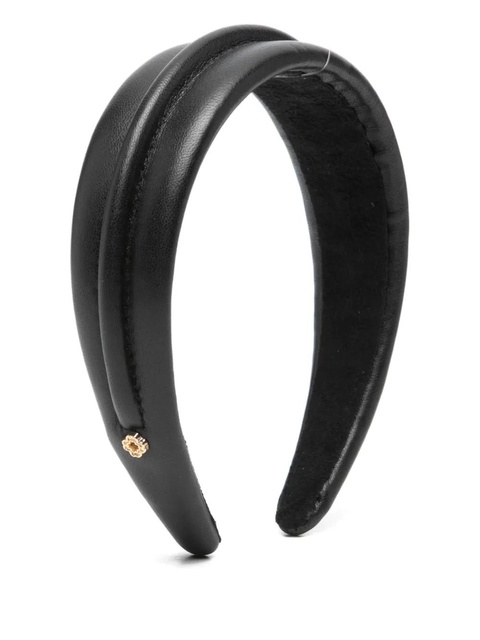Maje leather headband - Black - zdjęcie produktu nr 2