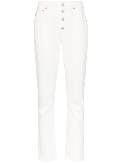 Balenciaga high waisted slim leg jeans - White - zdjęcie produktu nr 1