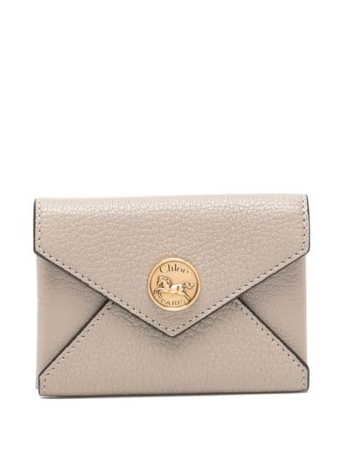 Chloé logo-detail card holder - Neutrals - zdjęcie produktu nr 1