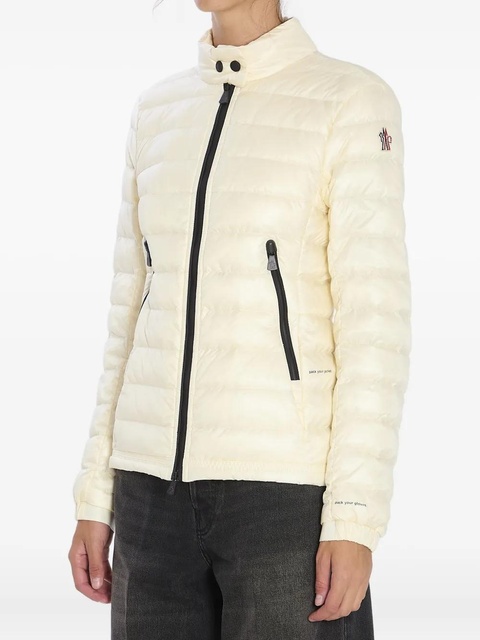 Moncler Grenoble quilted snap-buttoned collar coat - White - zdjęcie produktu nr 2