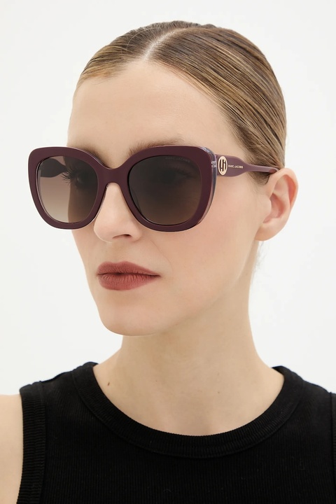 Marc Jacobs okulary przeciwsłoneczne damskie kolor bordowy MARC 852/S - zdjęcie produktu nr 1