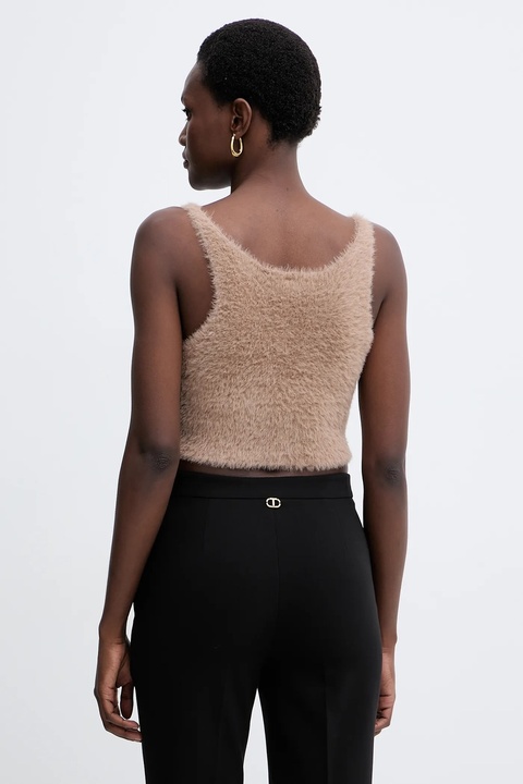 Guess top HAILEY kolor beżowy O5BR01 Z1282 - zdjęcie produktu nr 2