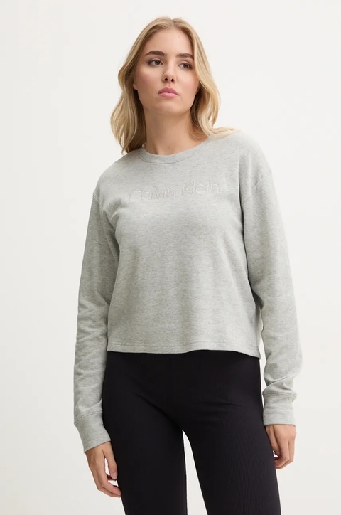 Calvin Klein Underwear bluza piżamowa damska kolor szary 000QS7273E - zdjęcie produktu nr 1