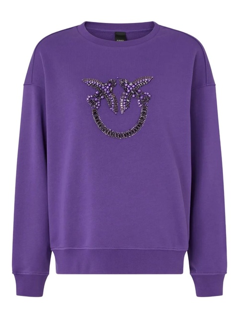 PINKO embellished-bird sweater - Purple - zdjęcie produktu nr 1