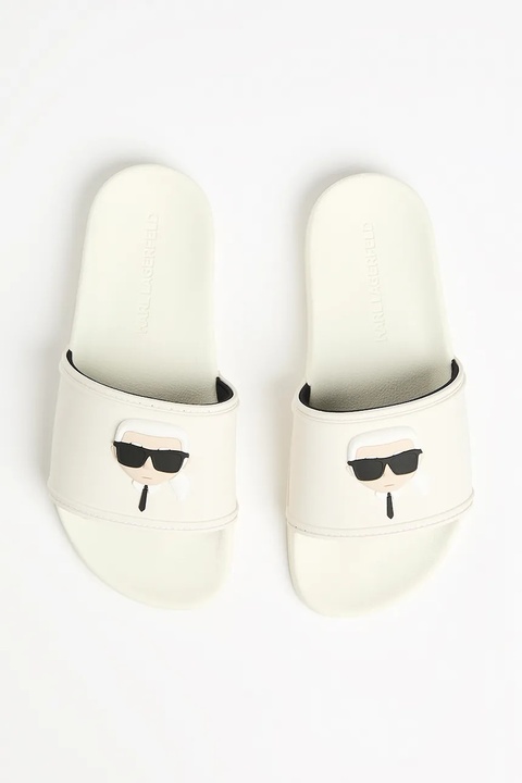 Karl Lagerfeld klapki KONDO 2.0 damskie kolor biały KL80905A - zdjęcie produktu nr 2