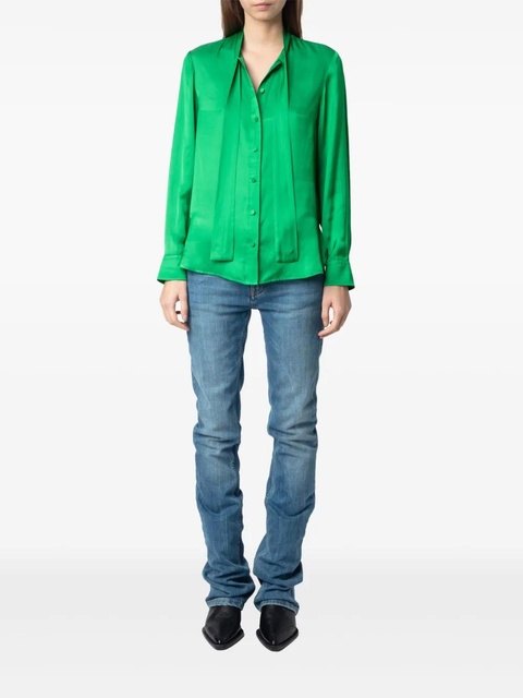 Zadig&Voltaire Tulba blouse - Green - zdjęcie produktu nr 1