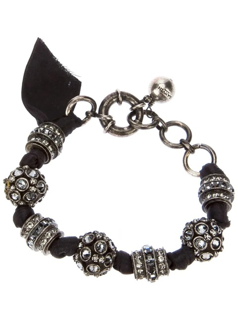 Lanvin beaded chunky bracelet - Metallic - zdjęcie produktu nr 1