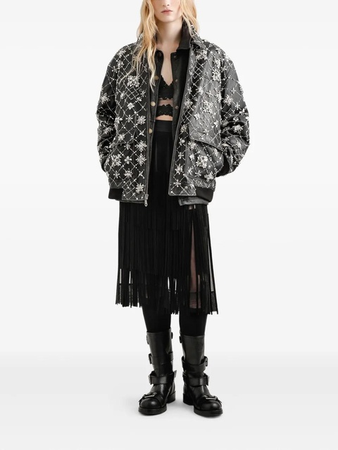 Dolce & Gabbana leather jacket - Black - zdjęcie produktu nr 2