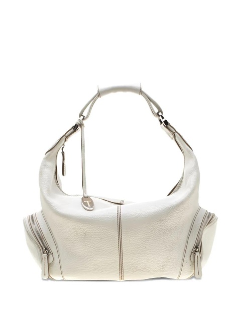 Tod's pre-owned Charlotte leather shoulder bag - White - zdjęcie produktu nr 1
