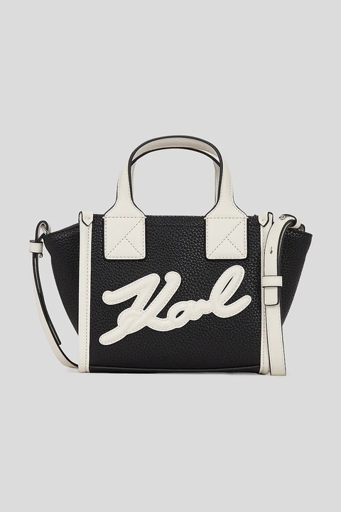 Karl Lagerfeld torebka kolor czarny A3W30028 - zdjęcie produktu nr 1