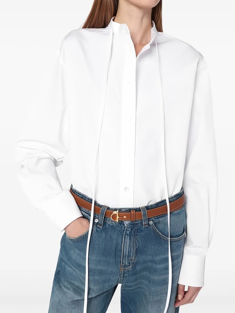 Gucci horsebit-buckle leather belt - Brown - zdjęcie produktu nr 2