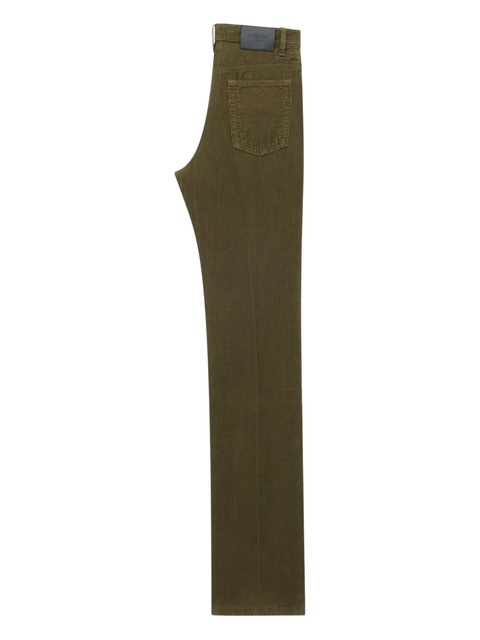 Saint Laurent five-pocket cotton trousers - Green - zdjęcie produktu nr 2