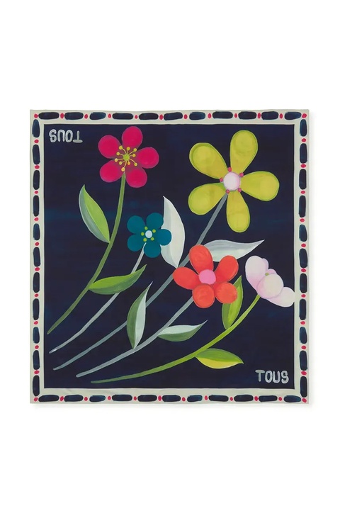 Tous chusta TEXTIL damska kolor granatowy wzorzysta 2002200933 - zdjęcie produktu nr 2