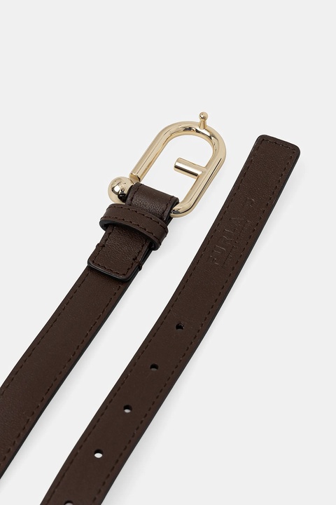 Furla pasek skórzany damski kolor brązowy WC00089 BX2045 4284S - zdjęcie produktu nr 2