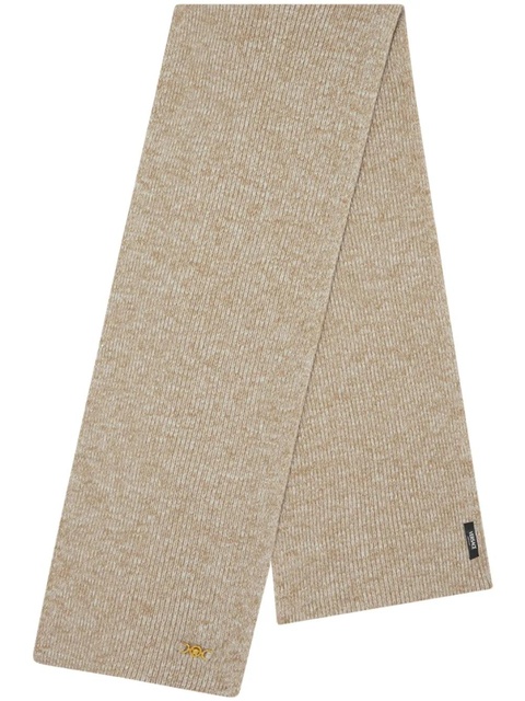 Versace Medusa '95 ribbed-knit scarf - Neutrals - zdjęcie produktu nr 1
