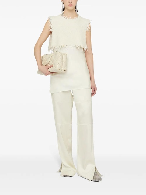 Jil Sander layered-design sleeveless top - White - zdjęcie produktu nr 2