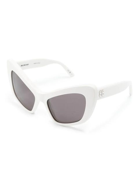 Balenciaga Eyewear Monaco cat-eye frame sunglasses - White - zdjęcie produktu nr 1