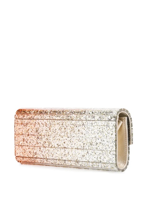 Jimmy Choo Sweetie glitter clutch - Gold - zdjęcie produktu nr 1