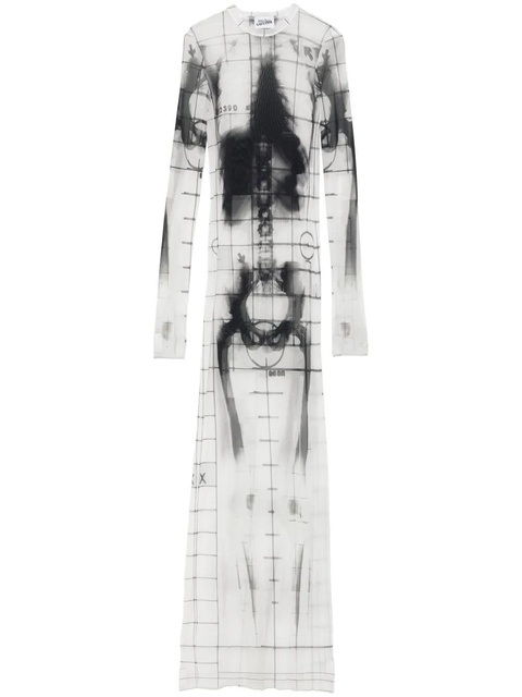Jean Paul Gaultier Squeletor maxi dress - White - zdjęcie produktu nr 1