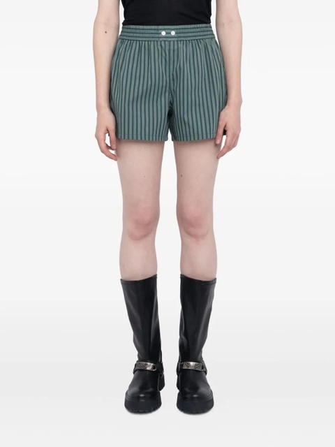 Zadig&Voltaire Pax cotton shorts - Green - zdjęcie produktu nr 2