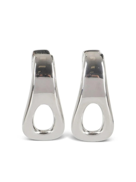 Rabanne zip-pull earrings - Silver - zdjęcie produktu nr 1
