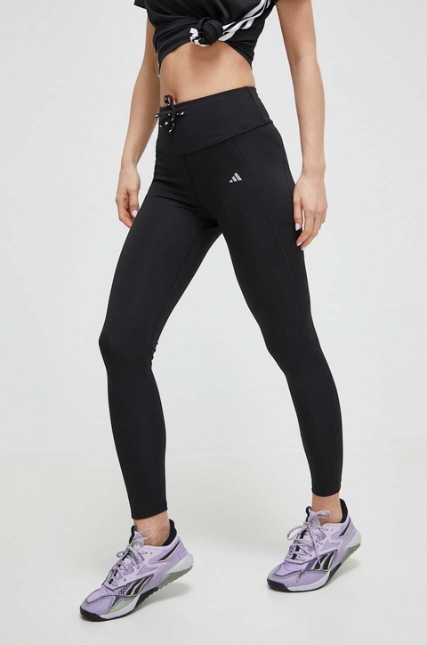 adidas Performance legginsy do biegania Running Essentials kolor czarny gładkie HY2902 - zdjęcie produktu nr 1