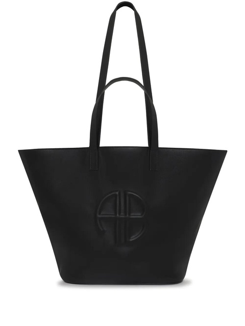 ANINE BING Palermo leather tote bag - Black - zdjęcie produktu nr 1