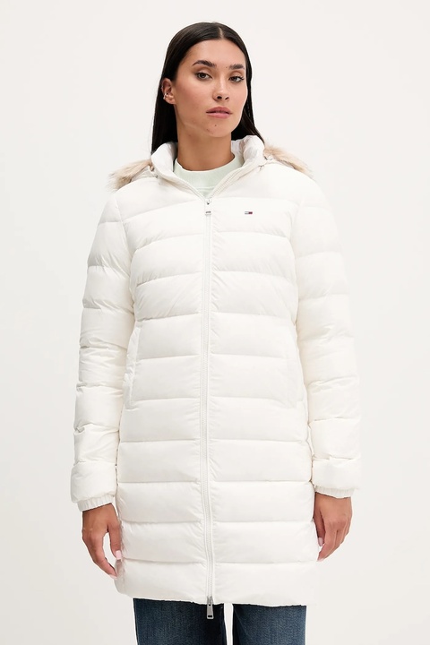 Tommy Jeans kurtka puchowa damska kolor biały DW0DW18864 - zdjęcie produktu nr 1