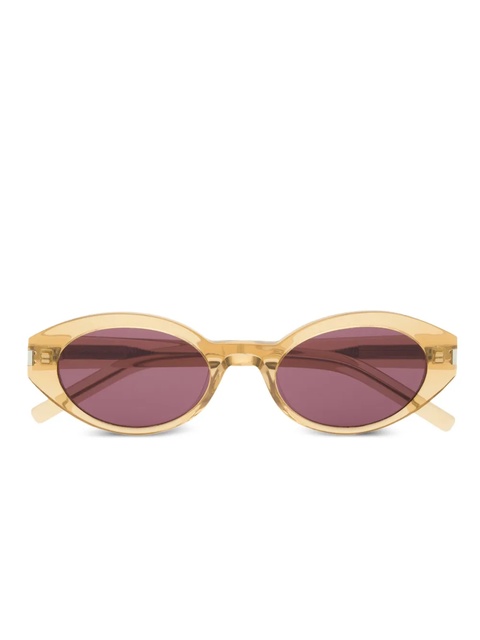 Saint Laurent oval-frame sunglasses - Neutrals - zdjęcie produktu nr 1