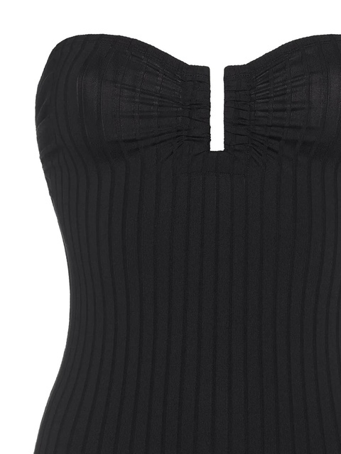 ERES Bossa Nova ribbed swimsuit - Black - zdjęcie produktu nr 2