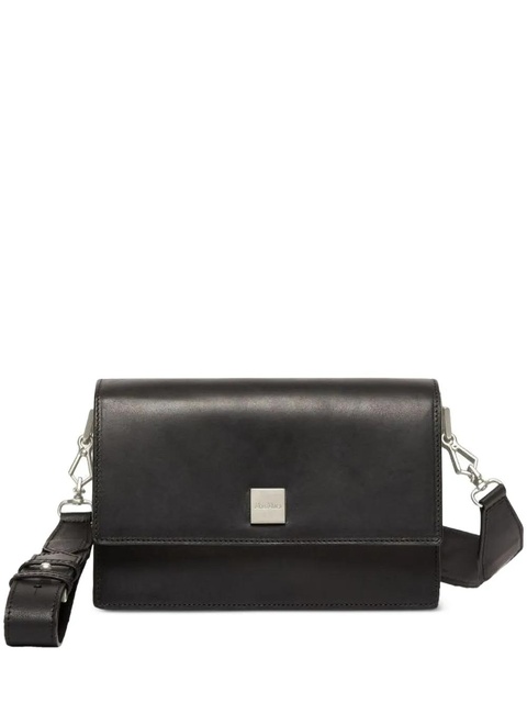 Max Mara Biancaroughs leather shoulder bag - 003 BLACK - zdjęcie produktu nr 1
