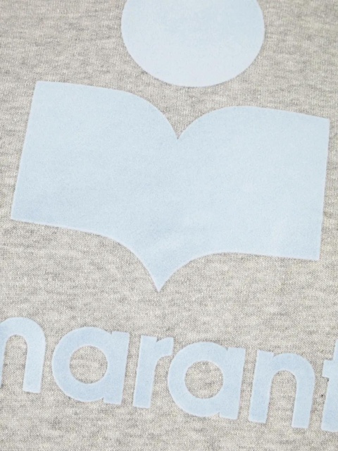 MARANT ÉTOILE logo-detail sweatshirt - Grey - zdjęcie produktu nr 2