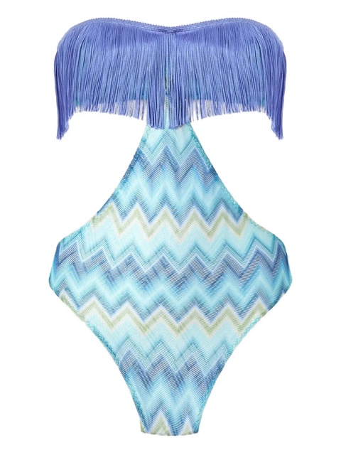 Missoni fringe swimsuit - Blue - zdjęcie produktu nr 1
