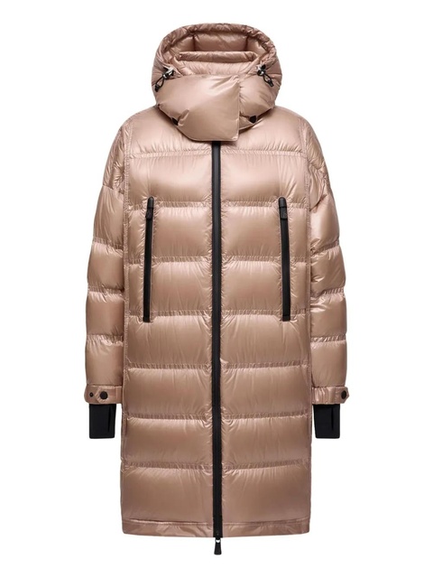 Moncler Rochelairs hooded zip coat - Neutrals - zdjęcie produktu nr 1