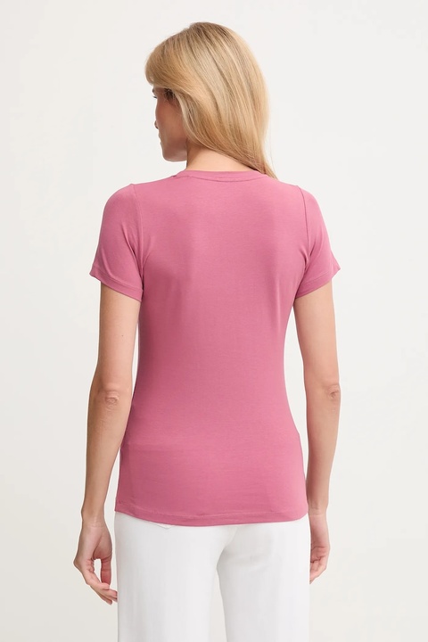 Pepe Jeans t-shirt NEW VIRGINIA SS N damski kolor różowy PL505202 - zdjęcie produktu nr 2