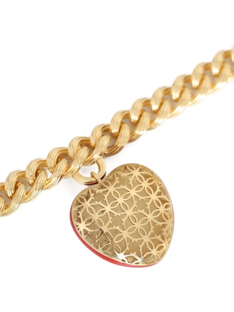 Valentino Garavani Coeur Royal curb-chain bracelets - Gold - zdjęcie produktu nr 2