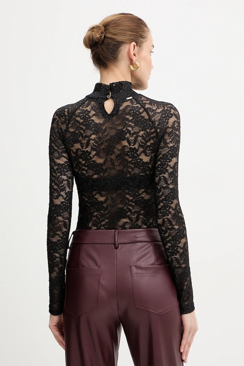Guess body SIENNA damska kolor czarny gładka O5BM08 K1820 - zdjęcie produktu nr 2