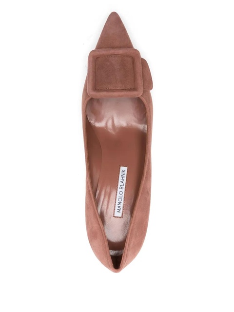 Manolo Blahnik 70mm Maysale pumps - Brown - zdjęcie produktu nr 2