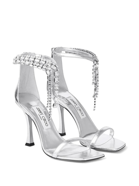 Jimmy Choo 100mm Verity sandals - Silver - zdjęcie produktu nr 1