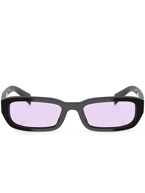 Prada Eyewear rectangle-frame sunglasses - Black - zdjęcie produktu nr 1