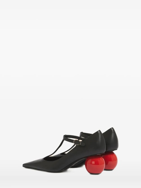 Marni 60mm T-bar spherical-heel pumps - Black - zdjęcie produktu nr 1
