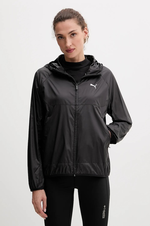 Puma kurtka kolor czarny przejściowa oversize 629907 - zdjęcie produktu nr 1
